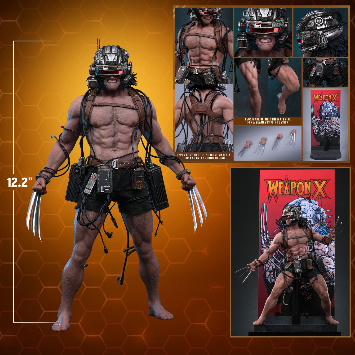 Hot Toys: CMS034 Marvel Comics Weapon X 1/6 Scale Collectible Figure - Image 2
