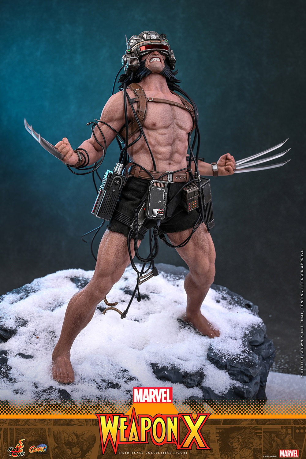 Hot Toys: CMS034 Marvel Comics Weapon X 1/6 Scale Collectible Figure - Image 3