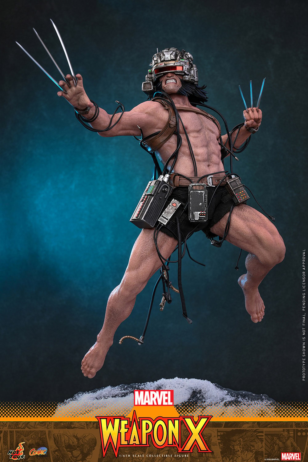 Hot Toys: CMS034 Marvel Comics Weapon X 1/6 Scale Collectible Figure - Image 4