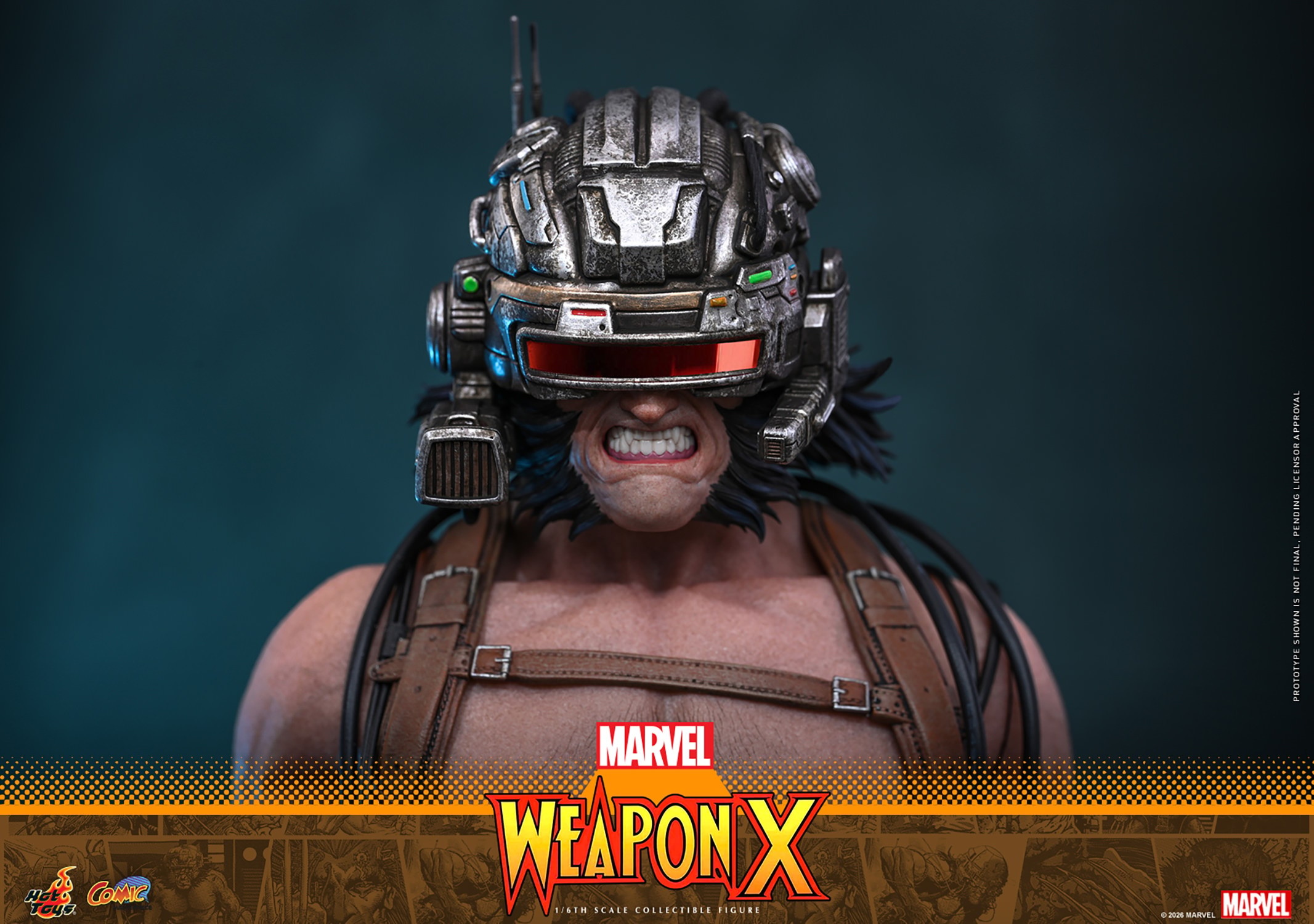 Hot Toys: CMS034 Marvel Comics Weapon X 1/6 Scale Collectible Figure - Image 6