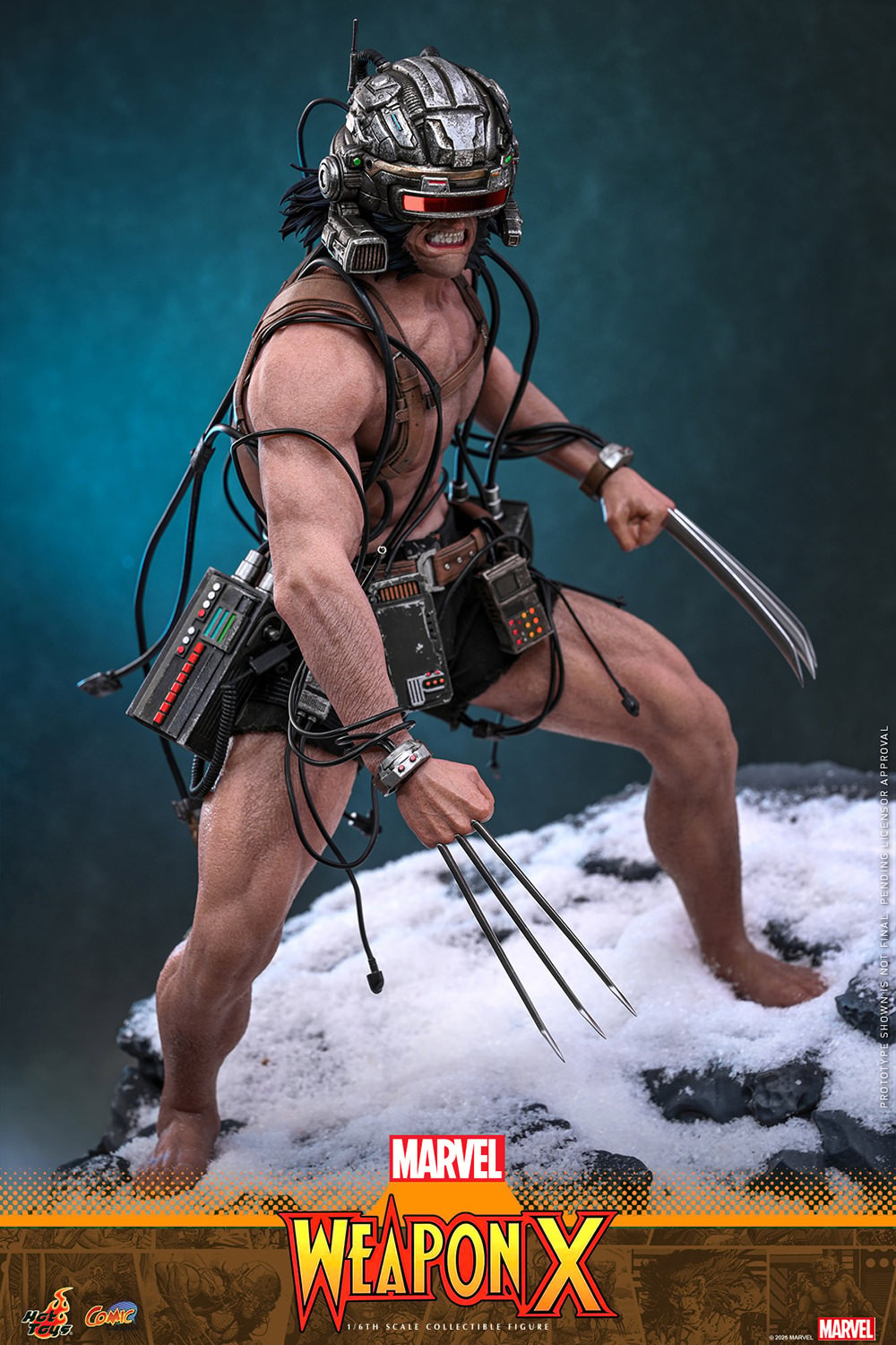 Hot Toys: CMS034 Marvel Comics Weapon X 1/6 Scale Collectible Figure - Image 8