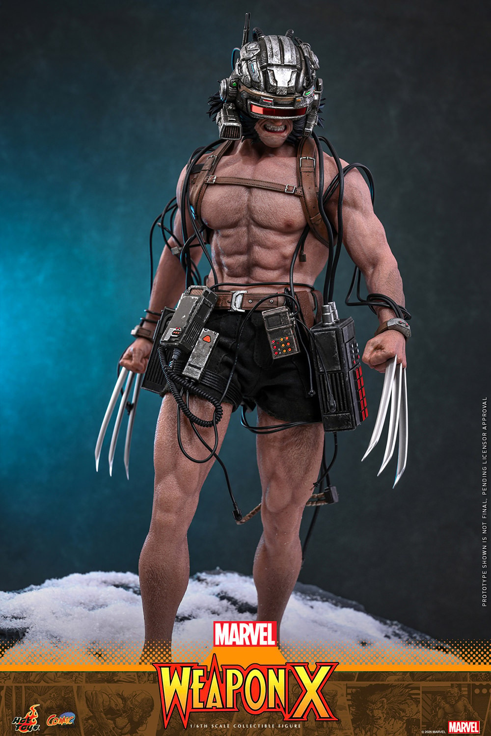 Hot Toys: CMS034 Marvel Comics Weapon X 1/6 Scale Collectible Figure - Image 9