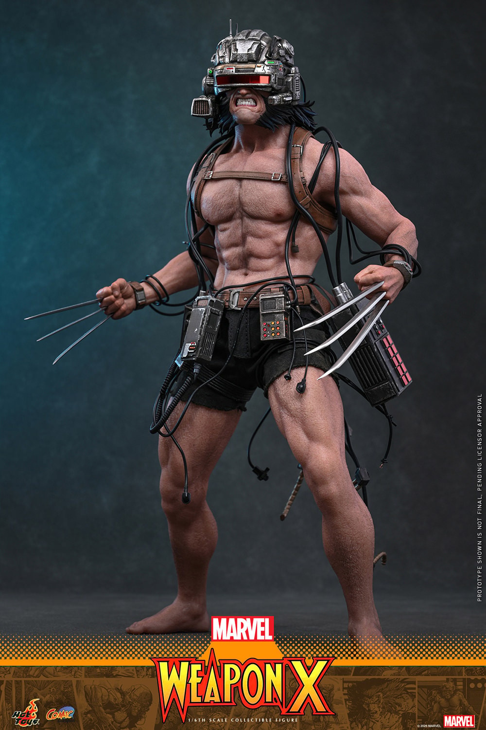 Hot Toys: CMS034 Marvel Comics Weapon X 1/6 Scale Collectible Figure - Image 11