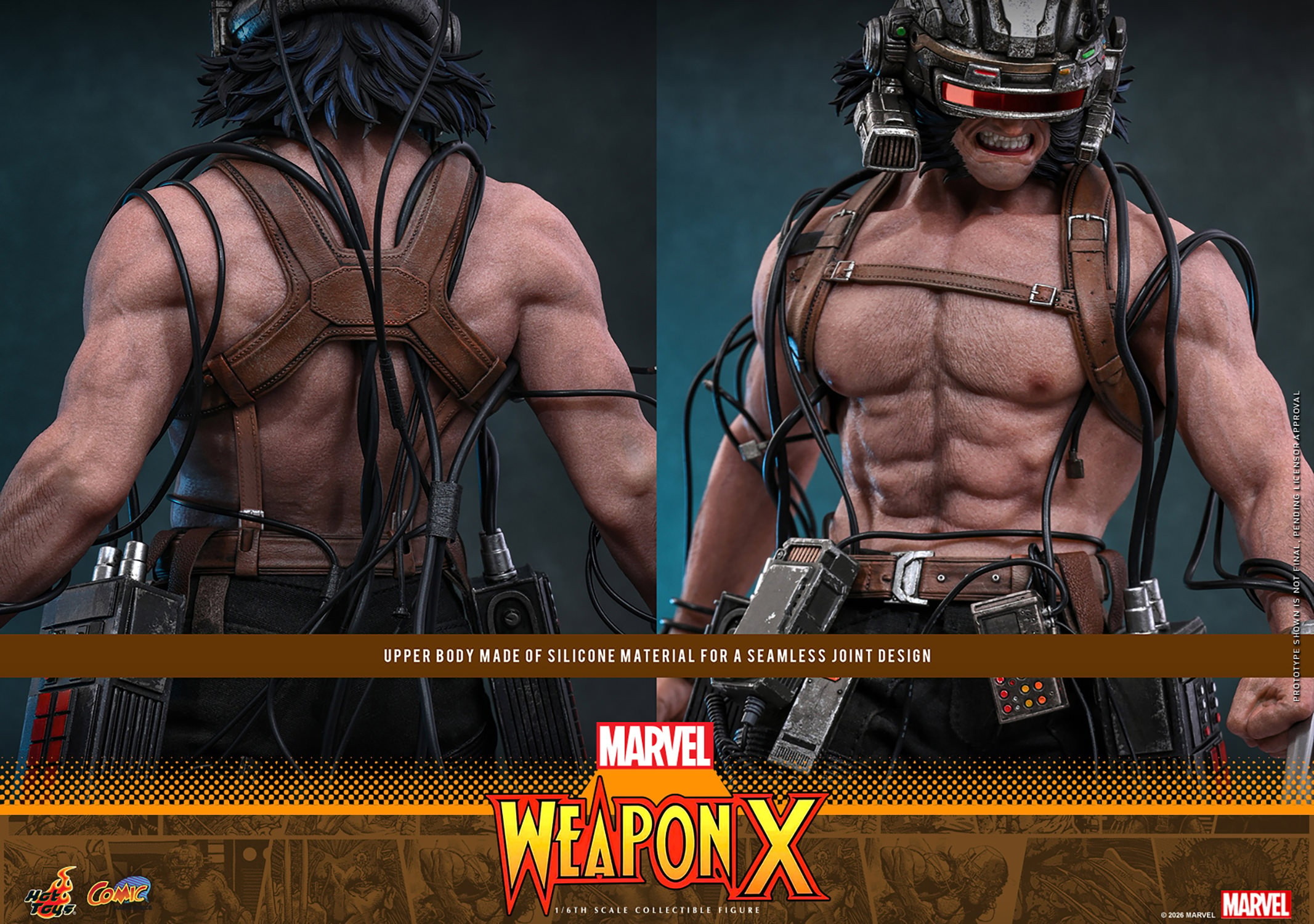 Hot Toys: CMS034 Marvel Comics Weapon X 1/6 Scale Collectible Figure - Image 13