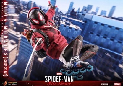 Hot Toys: VGM50 Marvel’s Spider-Man: Miles Morales: Miles Morales (Bodega Cat Suit) 1/6th Scale  Collectible Figure - Image 10