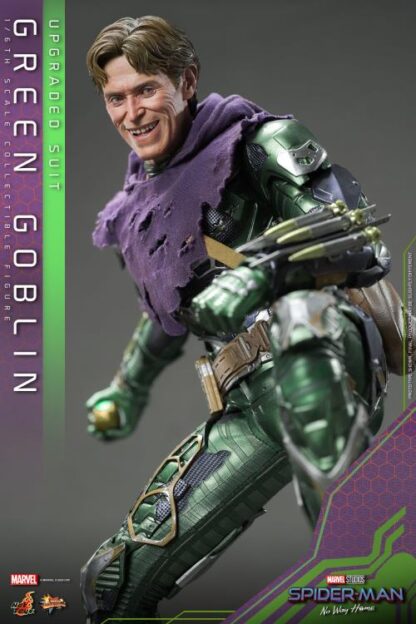 Hot Toys: MMS674 Spider-Man: No Way Home Green Goblin (Upgraded Suit) 1/6th Scale Collectible Figure - Image 2