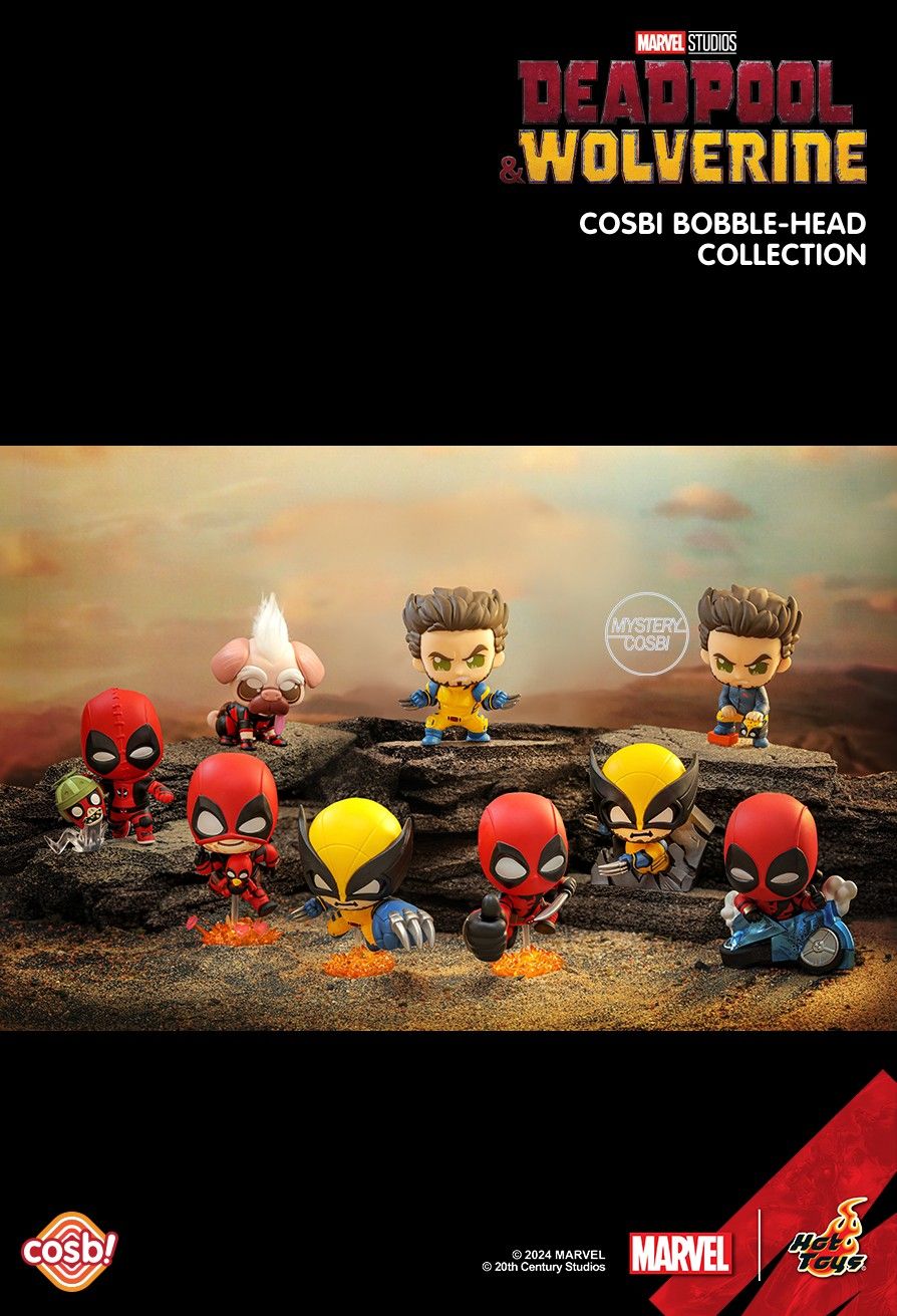 Hot Toys: Cosbi: Deadpool & Wolverine Bobble-Head Collection - Image 2