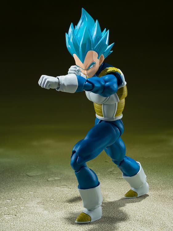 S.H.Figuarts: Dragon Ball Super: Super Saiyan God Super Saiyan Vegeta (Unwavering Saiyan Pride) Action Figure - Image 4