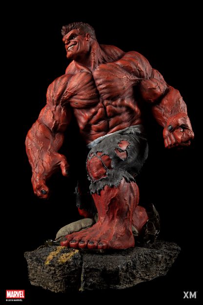 Red Hulk 1/4 Scale Premium Collectible Statue - Image 12