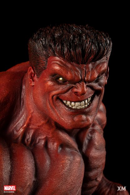 Red Hulk 1/4 Scale Premium Collectible Statue - Image 13