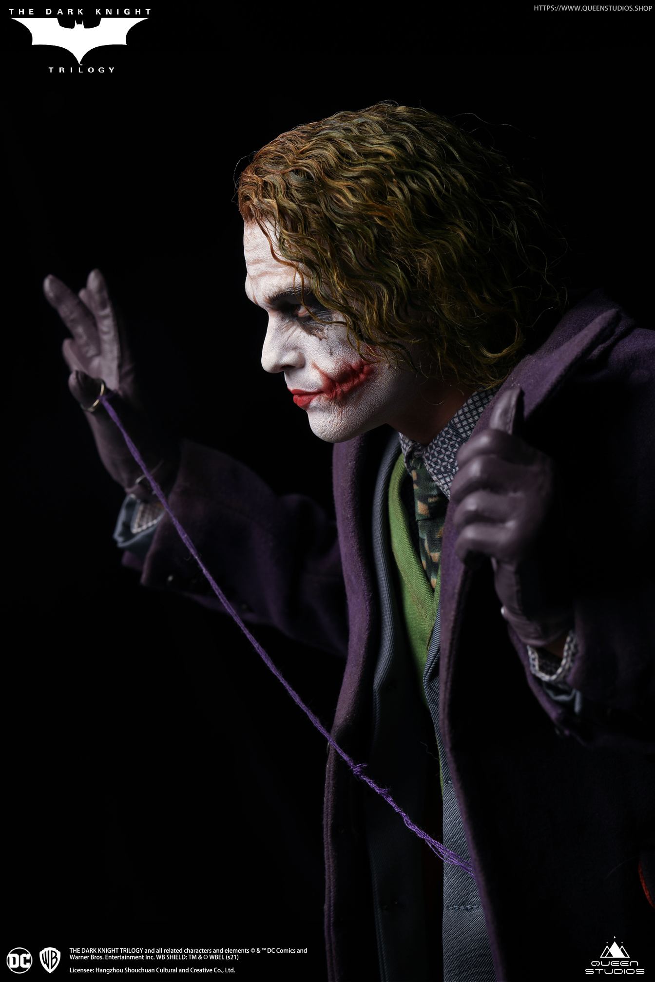 Queen Studios: The Dark Knight: The Joker 1/4 Scale Statue (Heath
