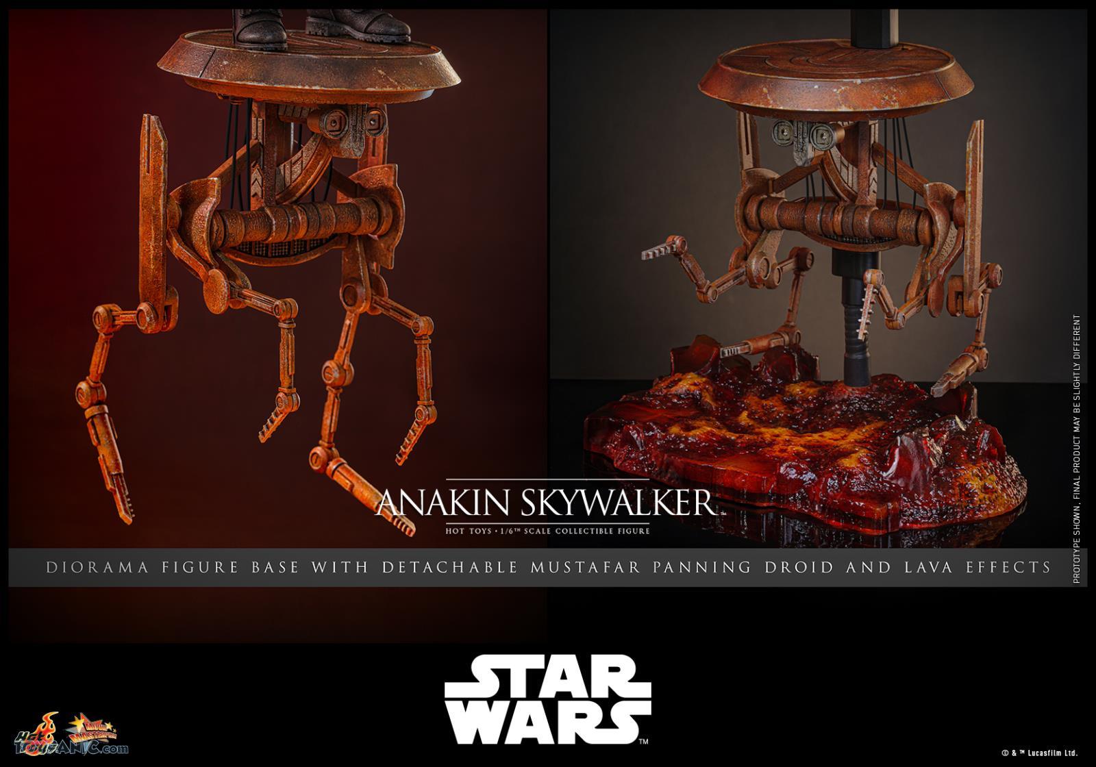 Hot Toys: MMS839 Star Wars: Revenge of the Sith: Anakin Skywalker 1/6th Scale Collectible Figure - Image 16