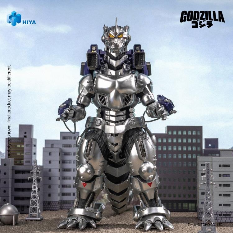 Hiya Toys: Godzilla Against Mechagodzilla (2002) (MFS-3 Kiryu) Action Figure - Image 7