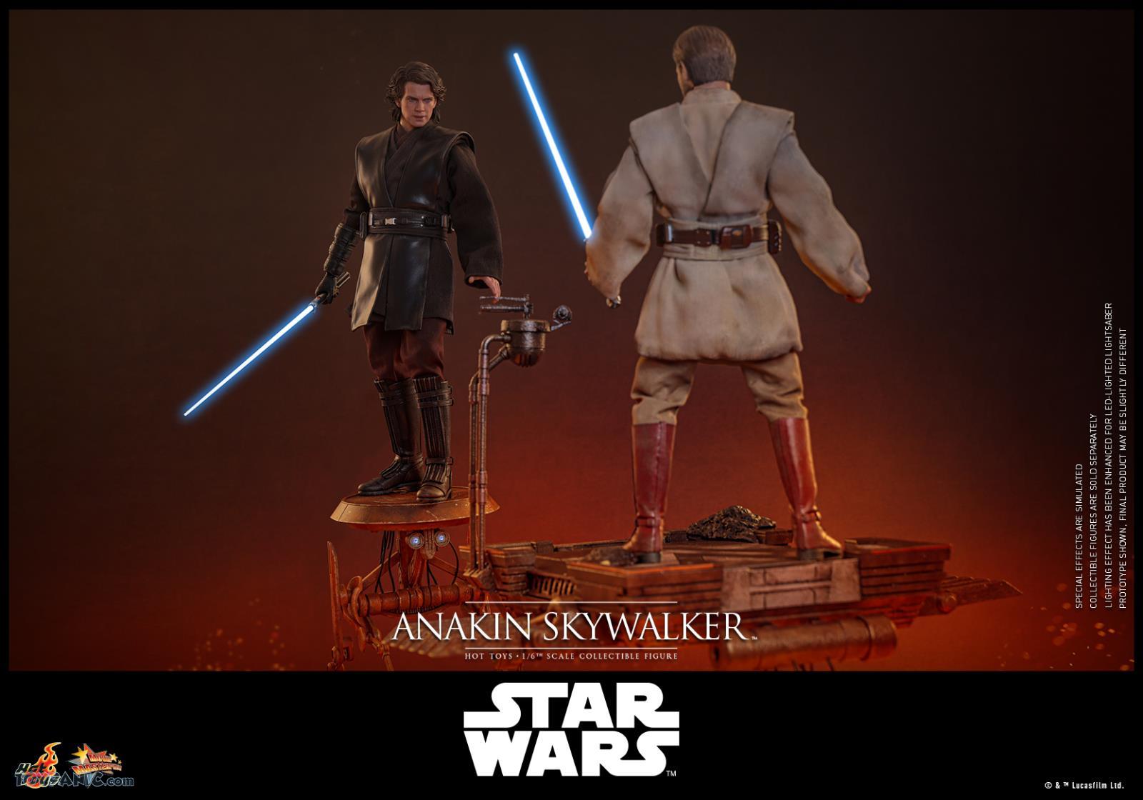 Hot Toys: MMS839 Star Wars: Revenge of the Sith: Anakin Skywalker 1/6th Scale Collectible Figure - Image 17