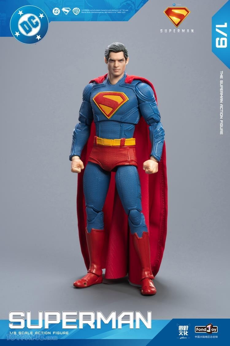 FondJoy: DC1017 Superman 2025 1/9 Scale Action Figure (Deluxe Edition) - Image 4
