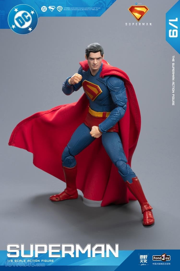 FondJoy: DC1017 Superman 2025 1/9 Scale Action Figure (Deluxe Edition) - Image 6