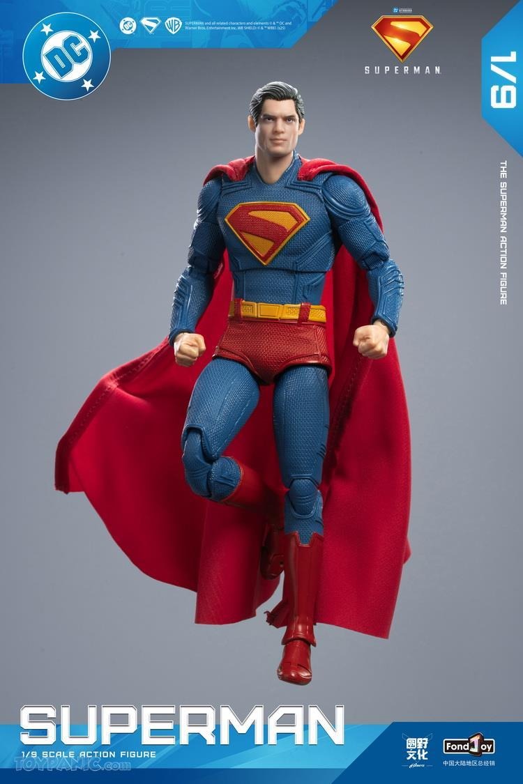 FondJoy: DC1017 Superman 2025 1/9 Scale Action Figure (Deluxe Edition) - Image 7