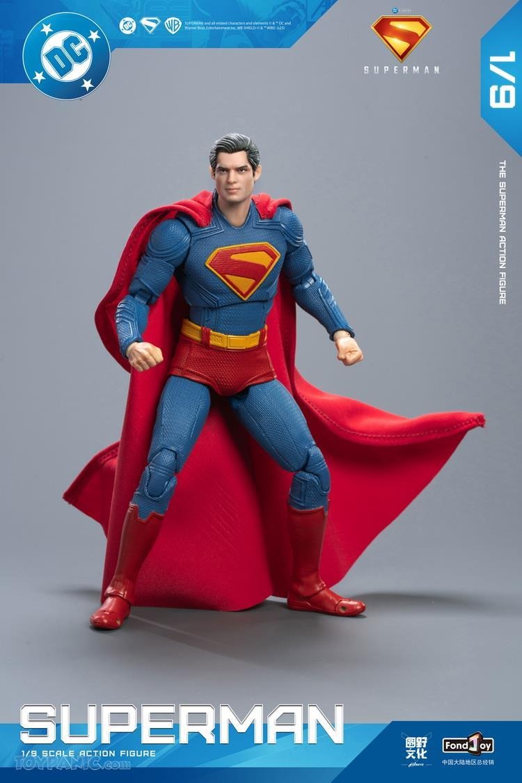 FondJoy: DC1017 Superman 2025 1/9 Scale Action Figure (Deluxe Edition) - Image 8