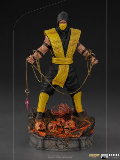 Iron Studios: Mortal Kombat: Scorpion 1/10 Scale Statue Statue - Image 8