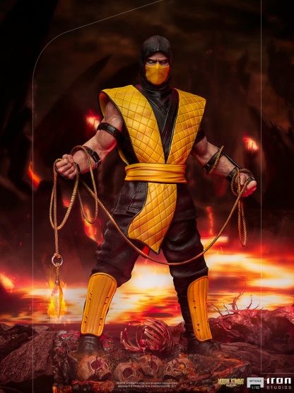 Iron Studios: Mortal Kombat: Scorpion 1/10 Scale Statue Statue - Image 9