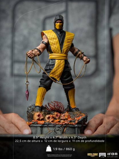 Iron Studios: Mortal Kombat: Scorpion 1/10 Scale Statue Statue - Image 10