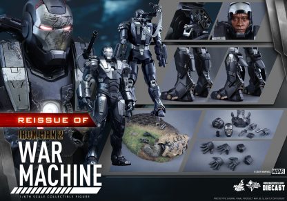 Hot Toys: MMS331D13B Iron Man 2: War Machine 1/6th Scale Collectible Figure - Image 3