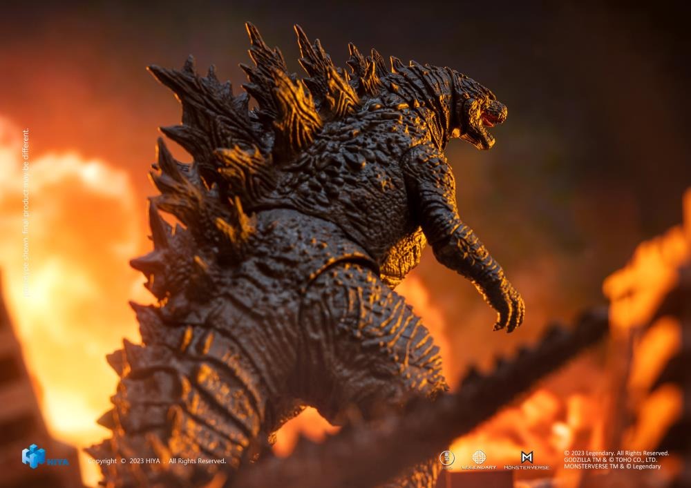 Hiya Toys: Godzilla vs. Kong: Godzilla (PX Previews Exclusive Updated Ver.) Action Figure - Image 5