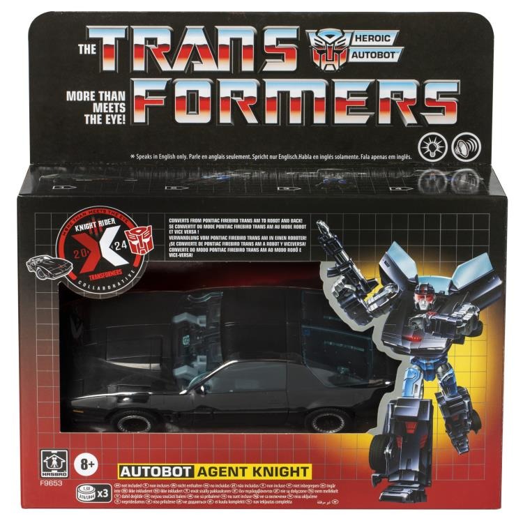 Knight Rider x Transformers: Autobot Agent Knight Action Figure (Transformers Collaborative) - Image 4