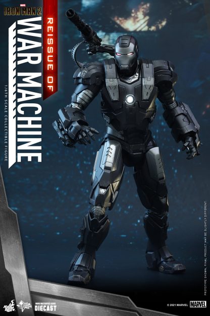 Hot Toys: MMS331D13B Iron Man 2: War Machine 1/6th Scale Collectible Figure - Image 6