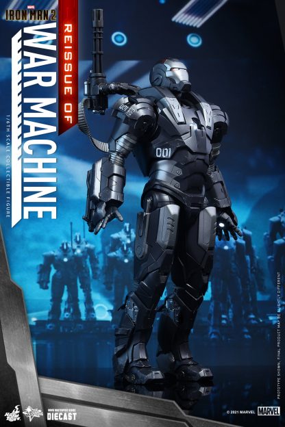 Hot Toys: MMS331D13B Iron Man 2: War Machine 1/6th Scale Collectible Figure - Image 9