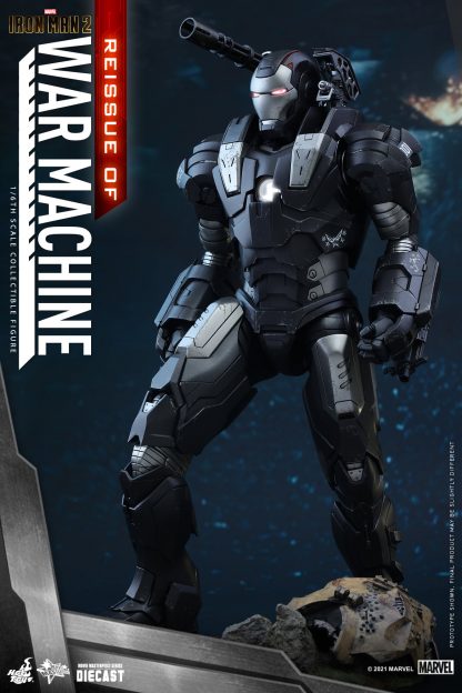 Hot Toys: MMS331D13B Iron Man 2: War Machine 1/6th Scale Collectible Figure - Image 11