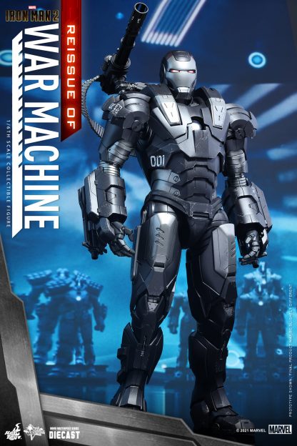 Hot Toys: MMS331D13B Iron Man 2: War Machine 1/6th Scale Collectible Figure - Image 17