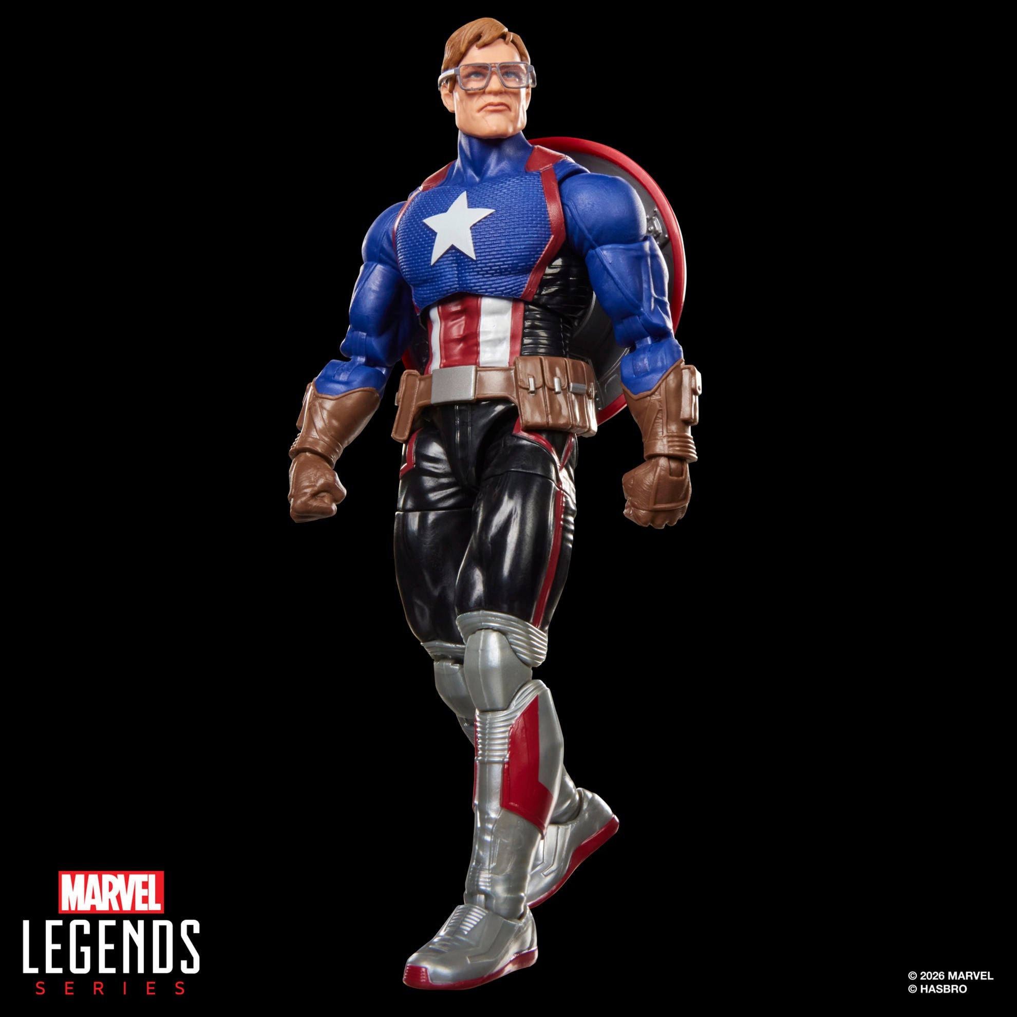 Marvel Legends: Avengers Twilight Captain America Figure (with Exclusive Magic: The Gathering Card) - Image 5