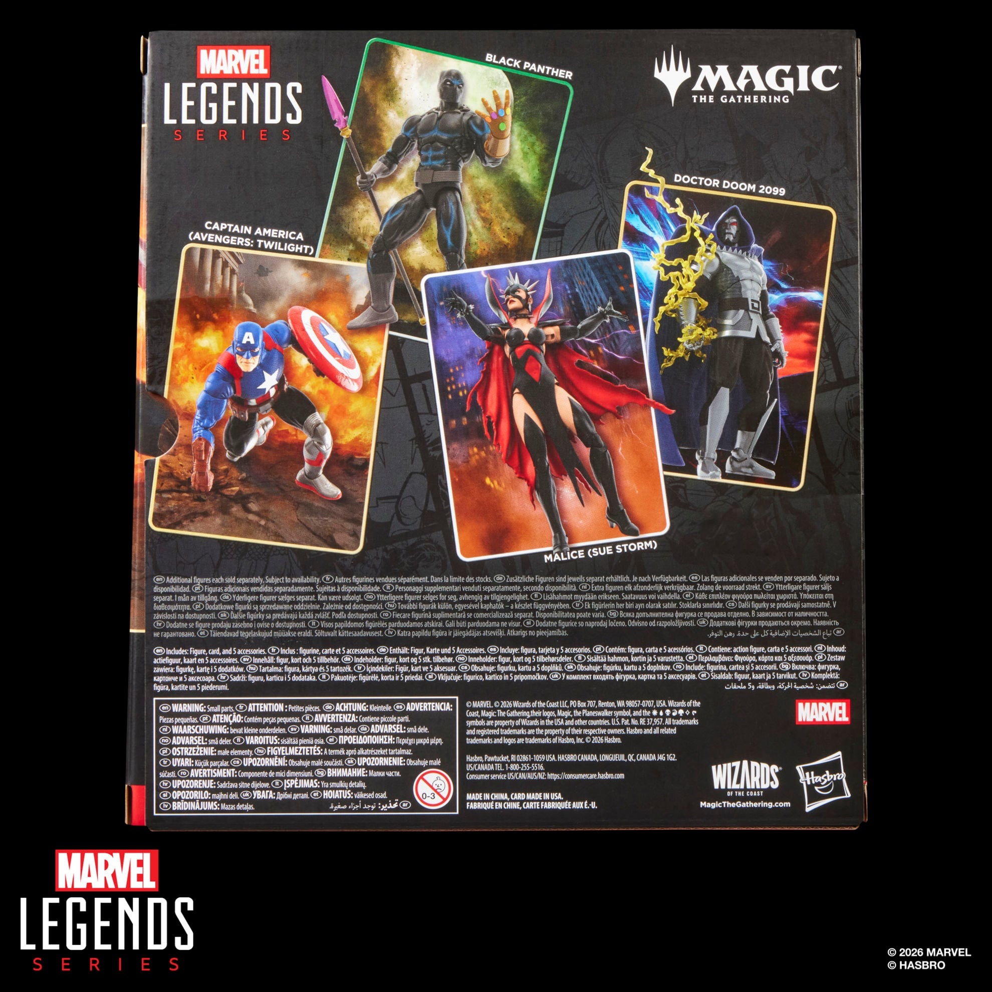 Marvel Legends: Avengers Twilight Captain America Figure (with Exclusive Magic: The Gathering Card) - Image 12