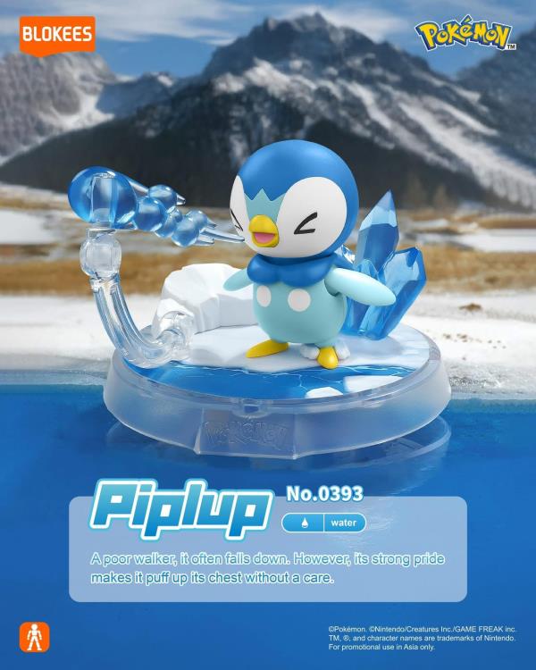 Blokees: Pokemon Classic Fever Assault Piplup Model Kit (Version - S) - Image 2