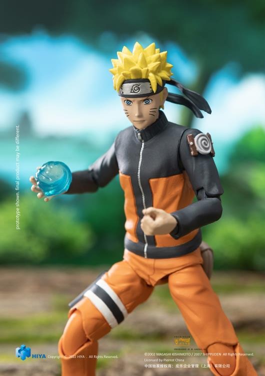 Hiya Toys: Naruto: Shippuden Naruto Uzumaki 1/12 Scale Action Figure - Image 4