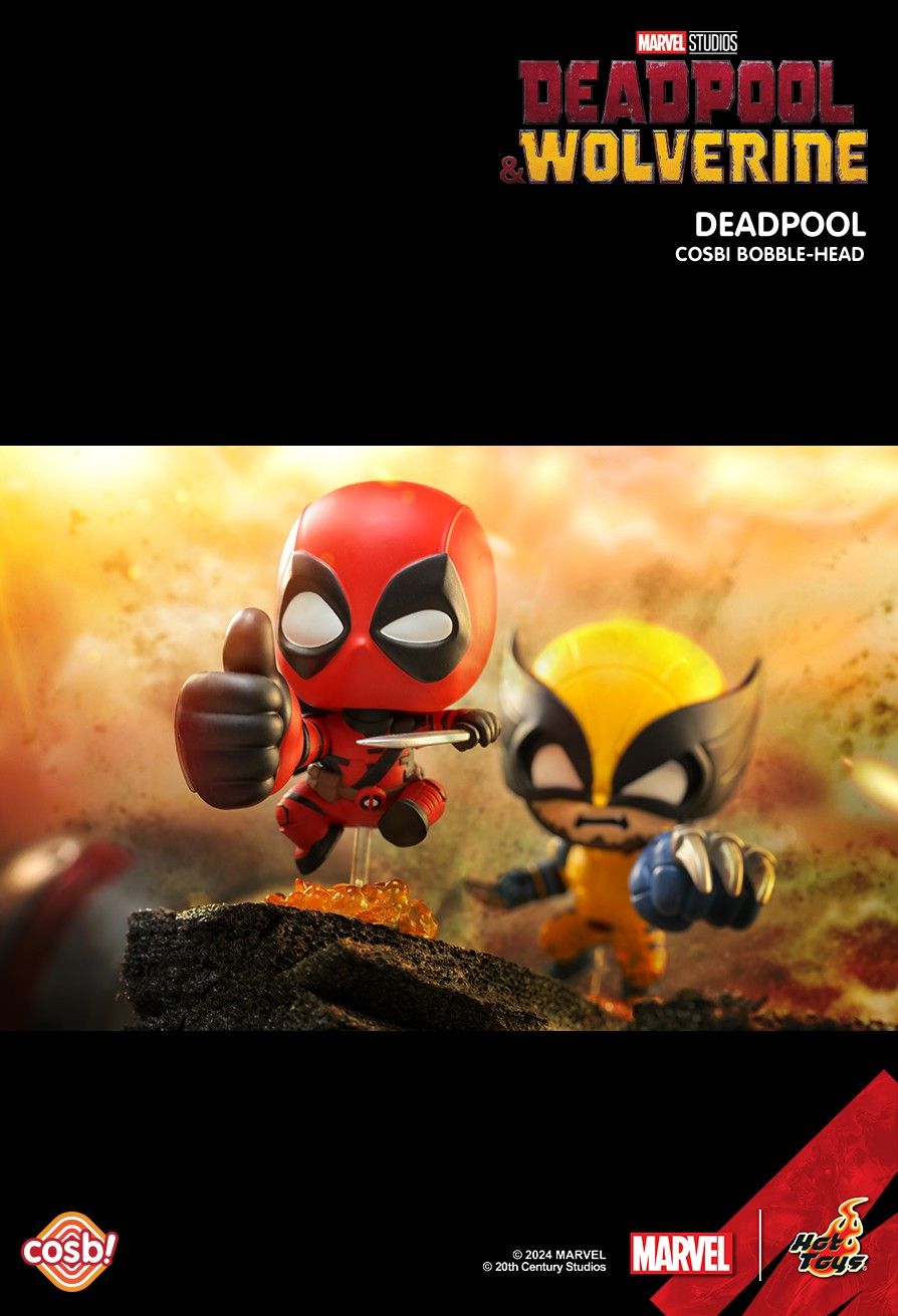 Hot Toys: Cosbi: Deadpool & Wolverine Bobble-Head Collection - Image 3