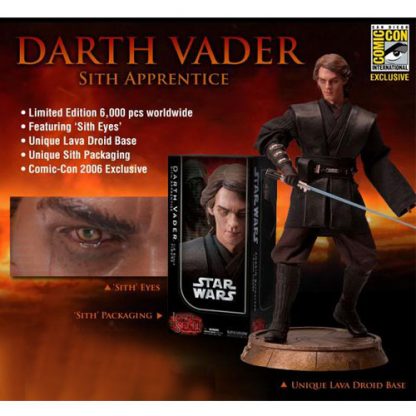 Star Wars Anakin Darth Vader San Diego Comic Con Exclusive 12" Action Figure