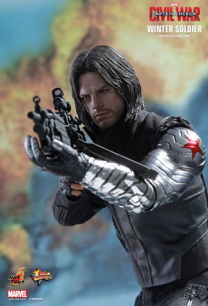 Hot Toys : MMS351 Captain America: Civil War Winter Soldier 1/6