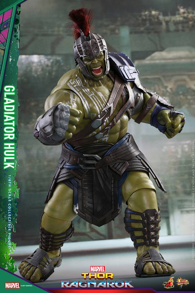 Hot Toys: MMS430 Thor Ragnarok Gladiator Hulk 1/6 Scale Collectible Figure - Image 8