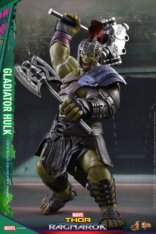 Hot Toys: MMS430 Thor Ragnarok Gladiator Hulk 1/6 Scale Collectible Figure - Image 16
