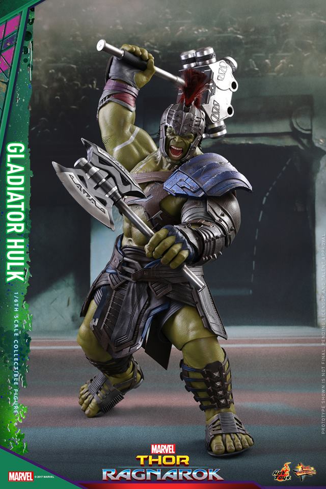 Hot Toys: MMS430 Thor Ragnarok Gladiator Hulk 1/6 Scale Collectible Figure - Image 17