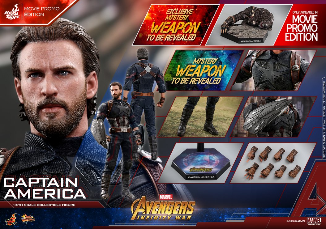 Hot Toys: MMS481 Avengers: Infinity War Captain America 1/6th