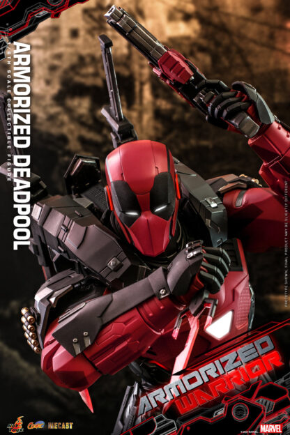 Hot Toys: CMS09D42 Armorized Warrior Armorized Deadpool 1/6th Scale  Collectible Figure [Armorized Warrior Collection] - Image 4