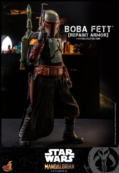 Hot Toys: TMS055 Star Wars: The Mandalorian™ Boba Fett (Repaint Armor) 1/6th Scale Collectible Figure - Image 5