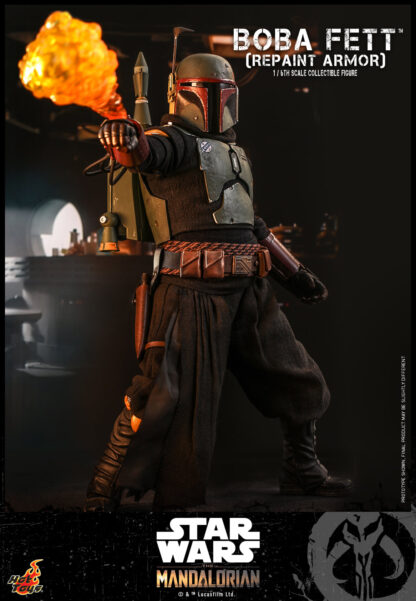 Hot Toys: TMS055 Star Wars: The Mandalorian™ Boba Fett (Repaint Armor) 1/6th Scale Collectible Figure - Image 7