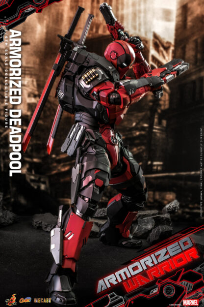 Hot Toys: CMS09D42 Armorized Warrior Armorized Deadpool 1/6th Scale  Collectible Figure [Armorized Warrior Collection] - Image 16