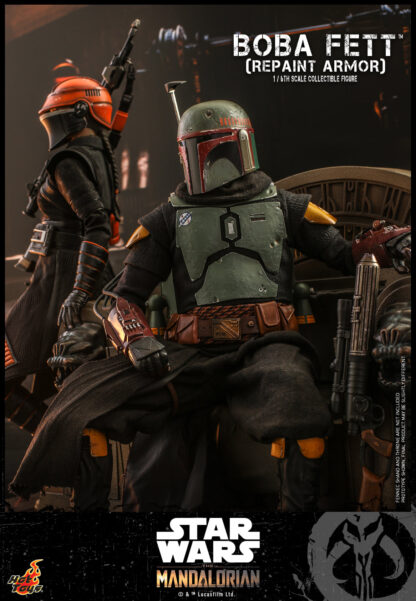 Hot Toys: TMS055 Star Wars: The Mandalorian™ Boba Fett (Repaint Armor) 1/6th Scale Collectible Figure - Image 9