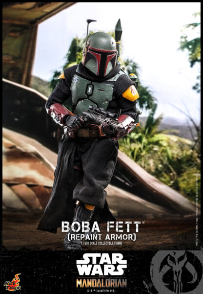 Hot Toys: TMS055 Star Wars: The Mandalorian™ Boba Fett (Repaint Armor) 1/6th Scale Collectible Figure - Image 10