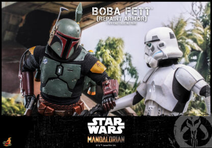 Hot Toys: TMS055 Star Wars: The Mandalorian™ Boba Fett (Repaint Armor) 1/6th Scale Collectible Figure - Image 11